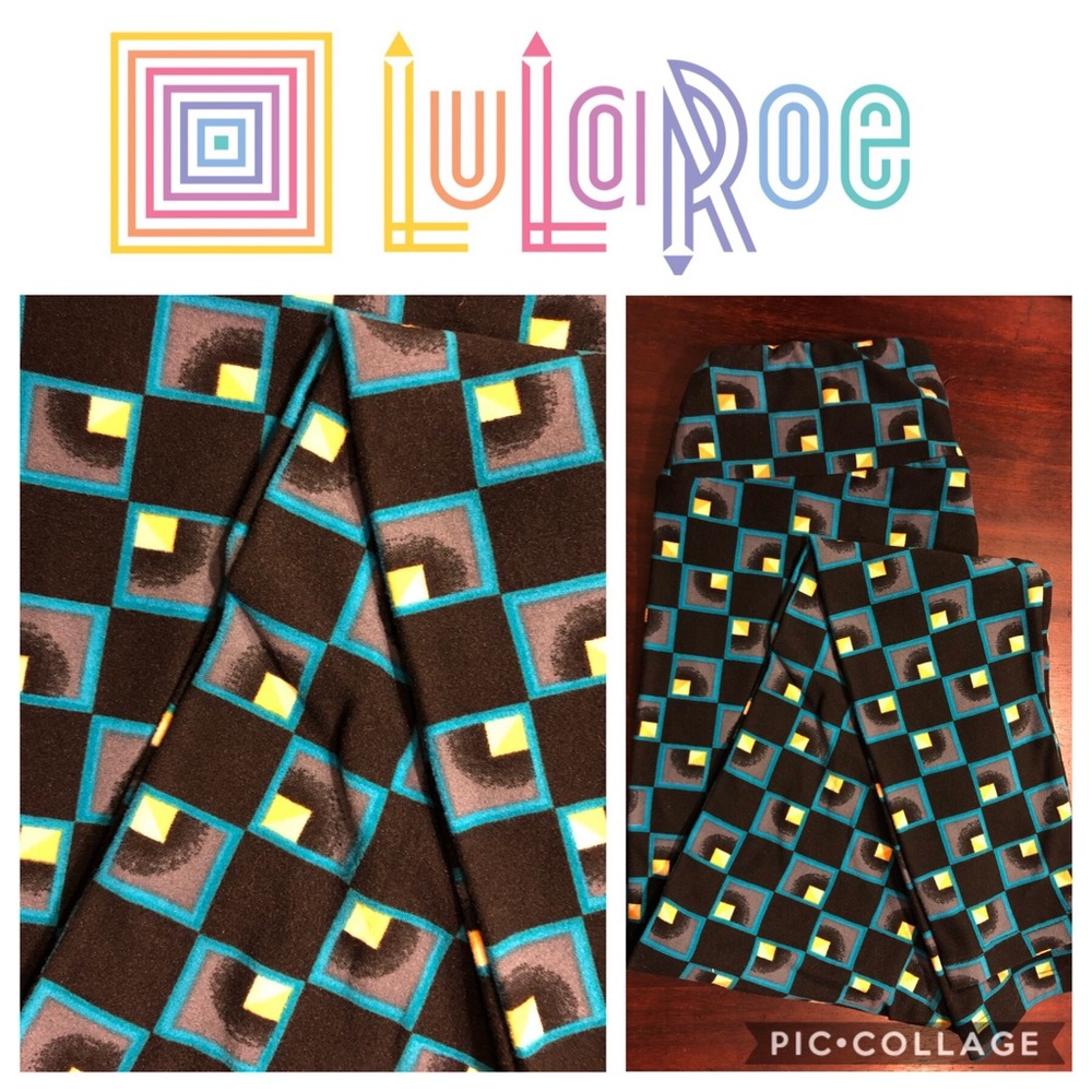 Lularoe One Size Buttersoft Bird’s Eye Leggings
